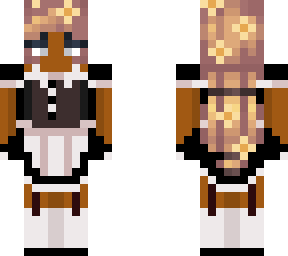 sunflower girl maid