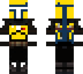 yellow mandalorian