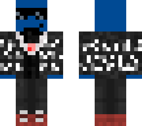 blue man | Minecraft Skin