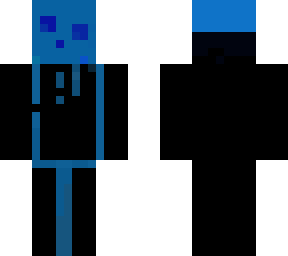 blue slime in jacket