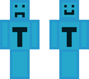blue t