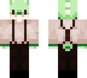 cute dino in overalls