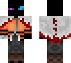 enderman/sans hokage naruto cloak