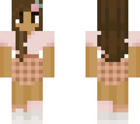 girl in waffle dress