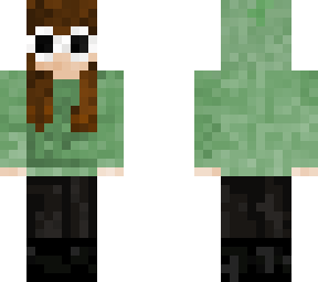 green hoodie and gogy glasses