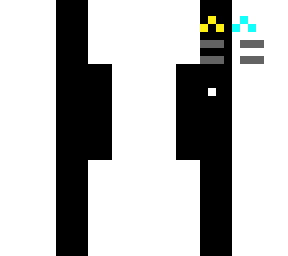 just my proflie i made / black and white cat with one white fur