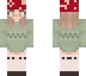 mushroom hat :)