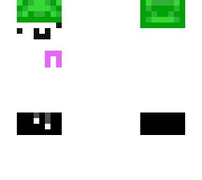 my skin but with technoblade support ribbon