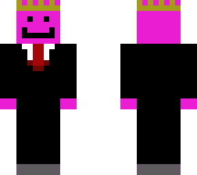 Pink man in suit | Minecraft Skin