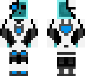 robot cyan