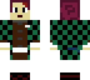 tanjiro, neck blood