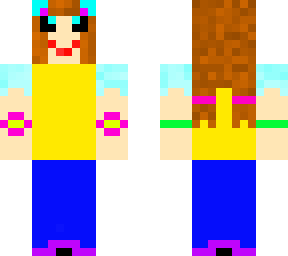 the wolf girl with brown hair