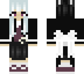 white rabbit as a girl