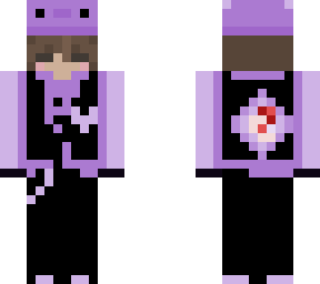axolotl helmet boy with the end crystal on back