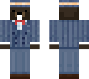 beaver in a shirt
