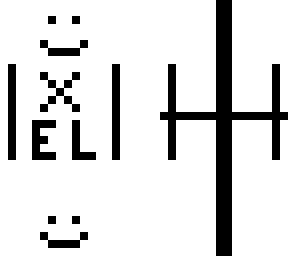 black and white pixel