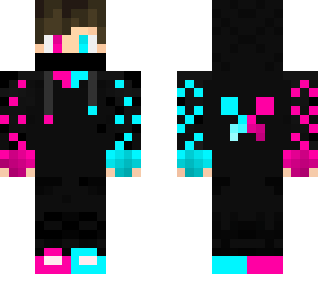 boy with glow effects