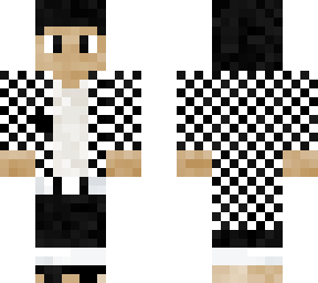 checkered kimono