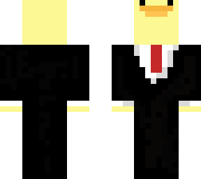duck in a suit