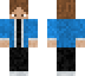 dude with a cool blue jacket