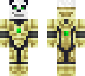 gold emporer panda (edit - eye alignment)