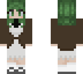 green hair elf