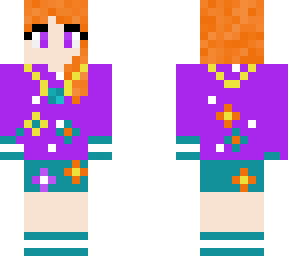 magic warrior floral girl - no cape