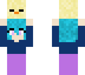 me carrying chick