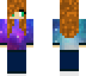 my main skin with other front hairs