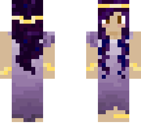 purple prom dress