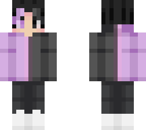 purple to black