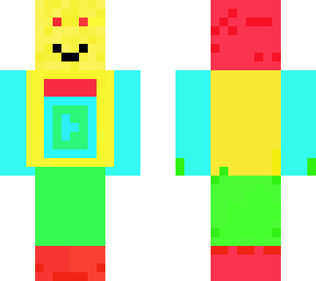 rainbow colour skin