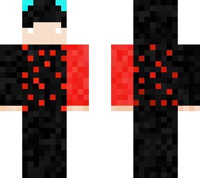 red and black