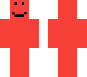red plain skin