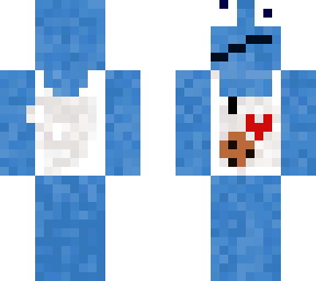 cookie monster/ i luv cookie shirt