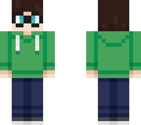 green hoodie