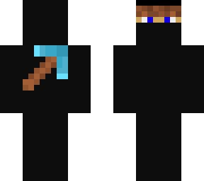 ninja with pickaxe