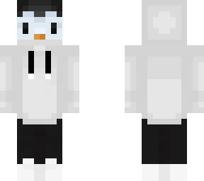 penguin with hoodie