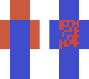 red blue guy