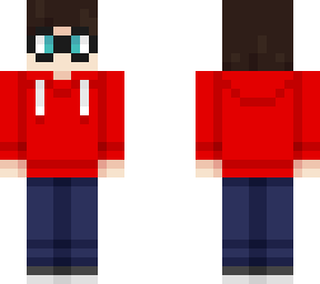 red hoodie