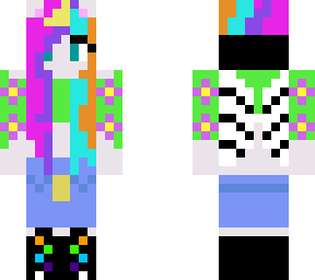 unicorn minecraft skin :)