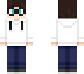 white hoodie