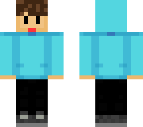 wilbur soot in a blue hoodie