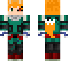 wolf as deku (i was bored )