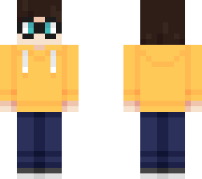 yellow hoodie