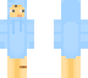 blue hoodie