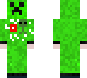 creeper suit hood on