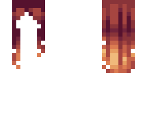 fiery skies - hair base