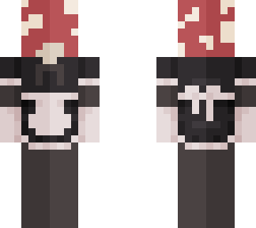 mushroom in a maid dress?