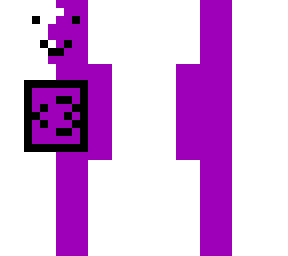 skin purple white